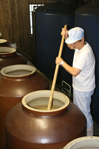 Prepared in Large Earthenware Crocks